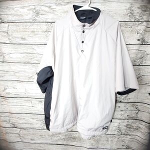 Ping Men's XXL Short Sleeve Quarter Button Windbreaker Golf Jacket
